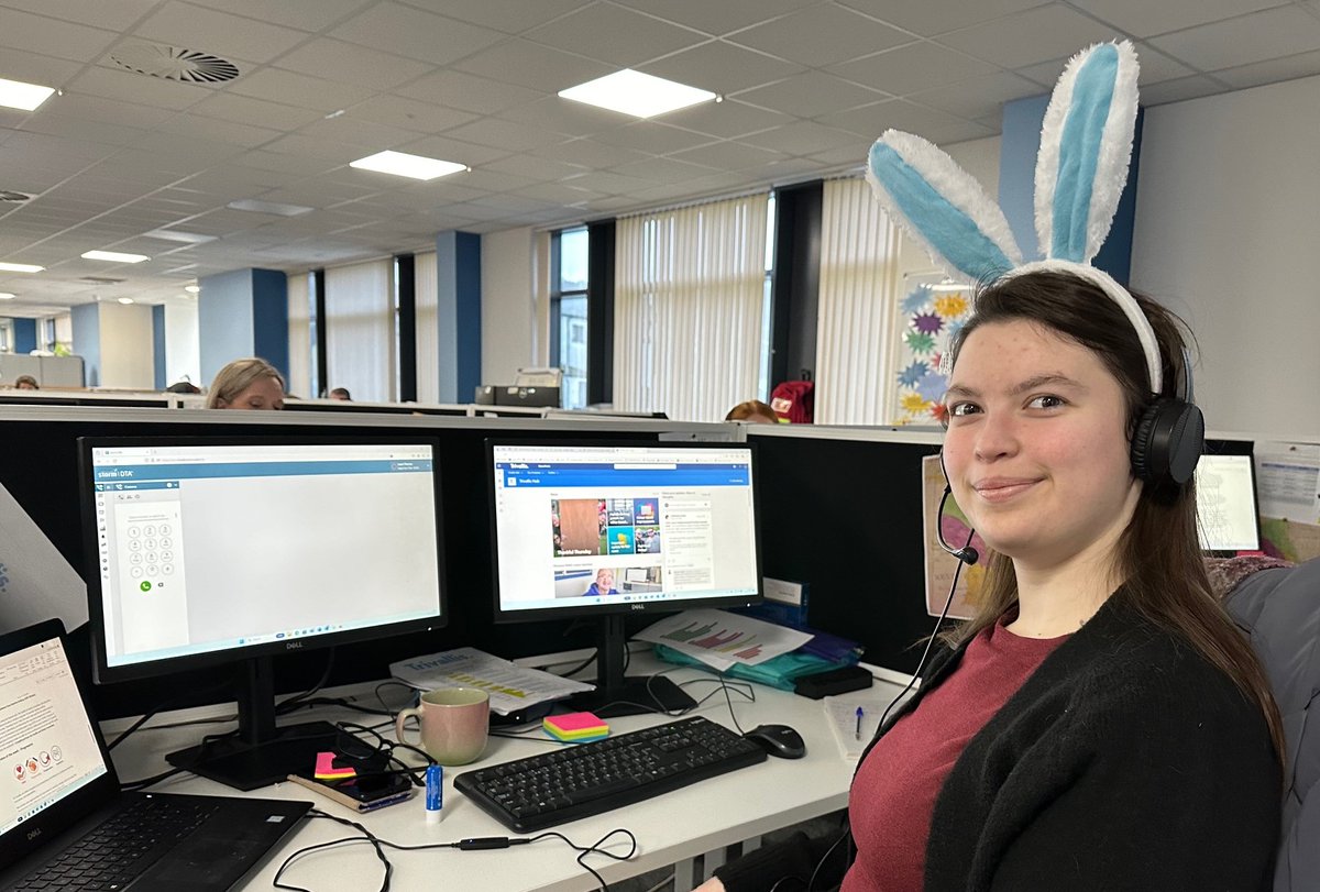 Not to rabbit on but we’ll be closed from 4:30pm on 28 March until 8:30am on 02 April. If you have an emergency repair during this time, our out of hours service are all ears. Call 03000 030 888 or use the contact form: orlo.uk/haAPo Have an eggcellent weekend! 🐰