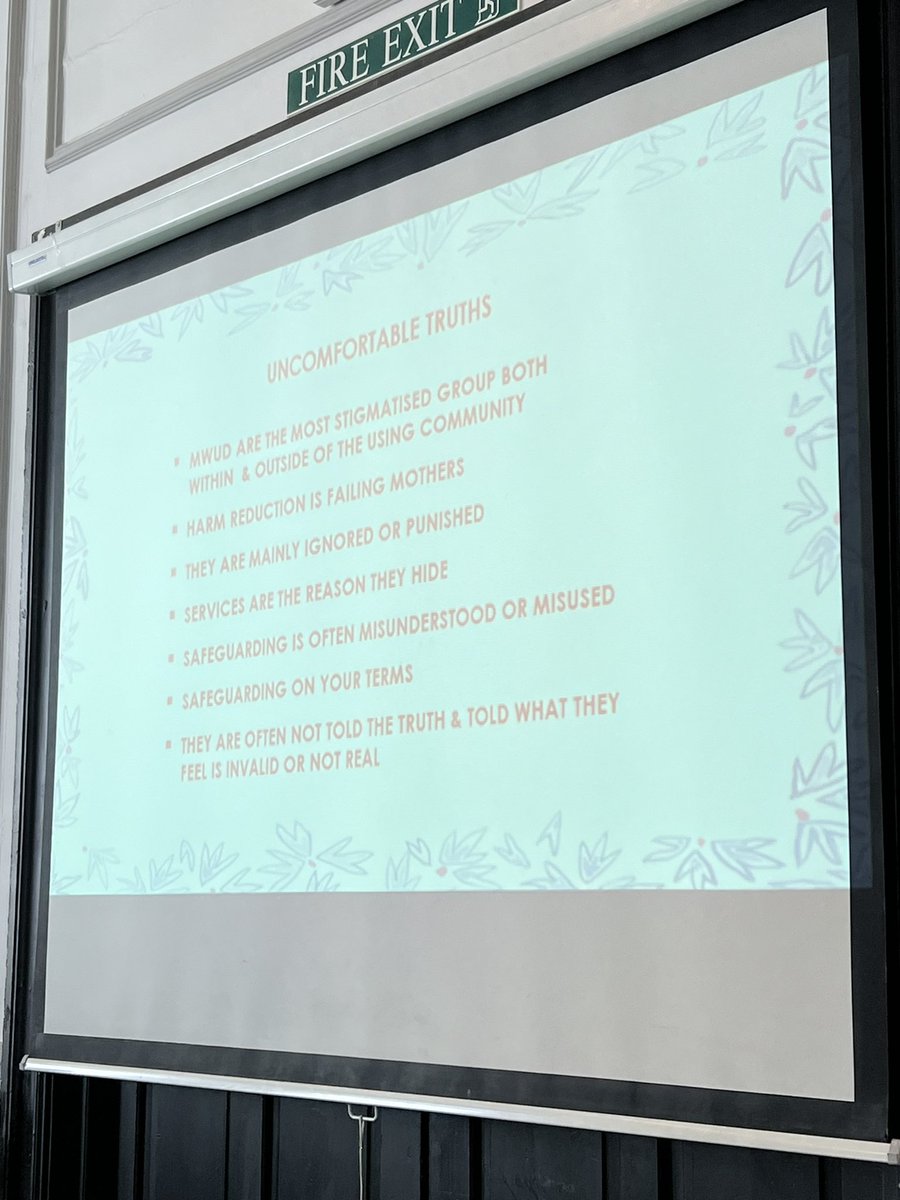 Ellie McNeil (she/her) (@ellieymca) on Twitter photo Harm reduction is failing mothers. Mothers who use drugs are the most stigmatised group both within and outside of the using community. Hearing hard truths from the inspiring <a href="/annaddition/">That girl Millington</a> #WomenFocusedWorking Harm reduction is failing mothers. Mothers who use drugs are the most stigmatised group both within and outside of the using community. Hearing hard truths from the inspiring <a href="/annaddition/">That girl Millington</a> #WomenFocusedWorking