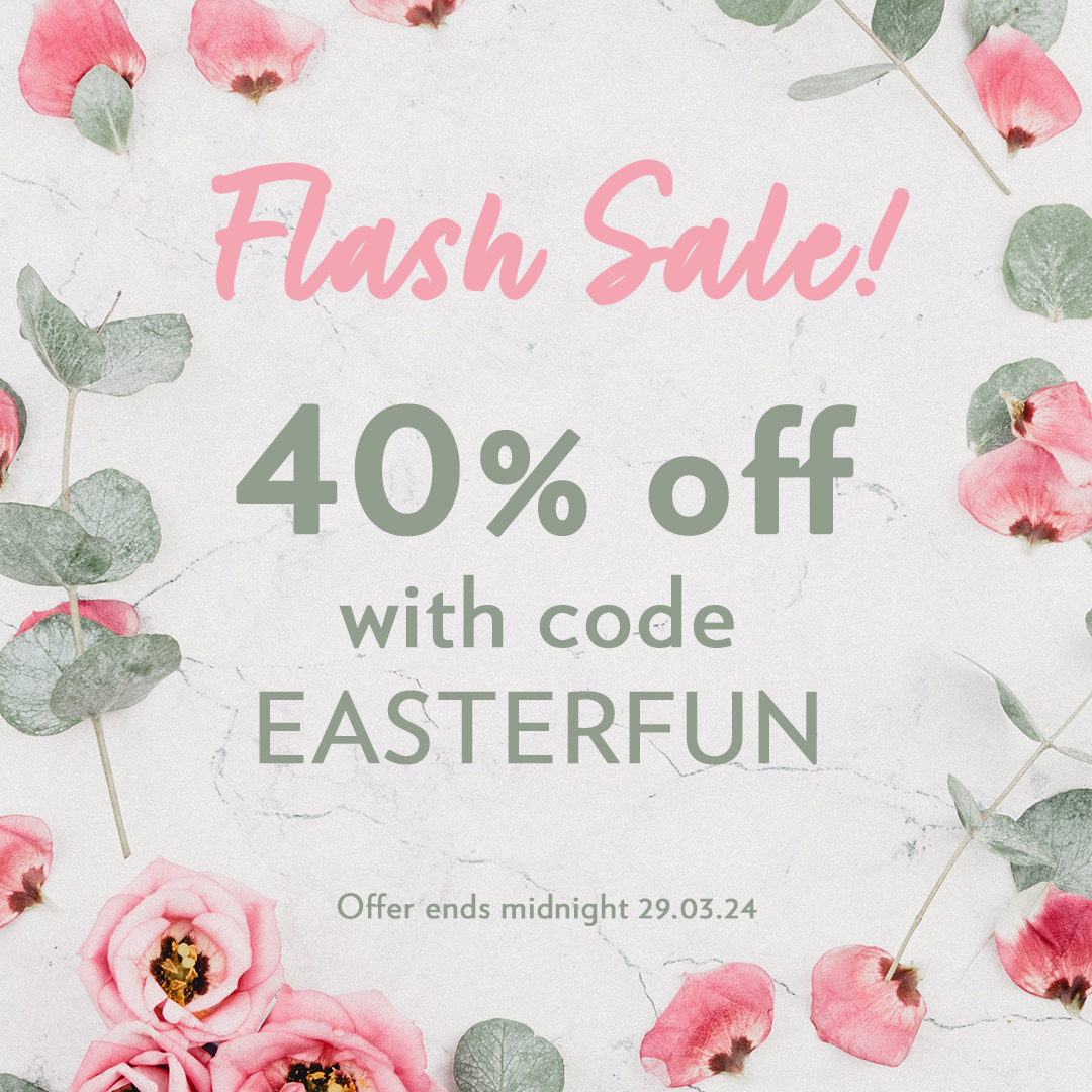 📣 FLASH SALE 📣 Save 40% on your next order with code EASTERFUN 🐰🌸📚 Shop here for brand new romance books: ow.ly/4cuS50R3Z7I