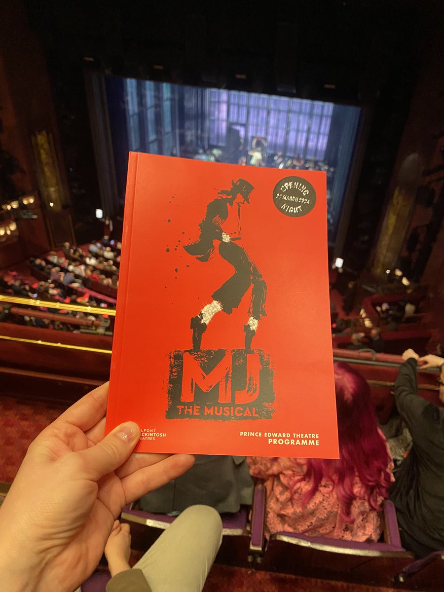 Back @MJtheMusicalUK for opening night yesterday. Incredible show with a phenomenal cast led by @MylesFrost5 who is outstanding as MJ. Top class choreography and staging. This is a must see and will be hard to beat for the best show of 2024.