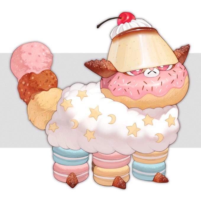 「cherry dessert」 illustration images(Latest)