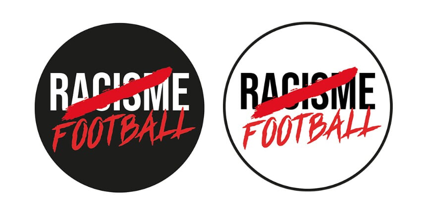 L'@UJSFoff s'associe à la @LFPfr dans la lutte contre toutes les discriminations. Un badge (visuel ci-dessous) sera distribué à tous les journalistes accrédités lors de la 27e journée de @Ligue1UberEats et la 30e journée de @Ligue2BKT @_LICRA_ #DégageonsLesDiscreminations