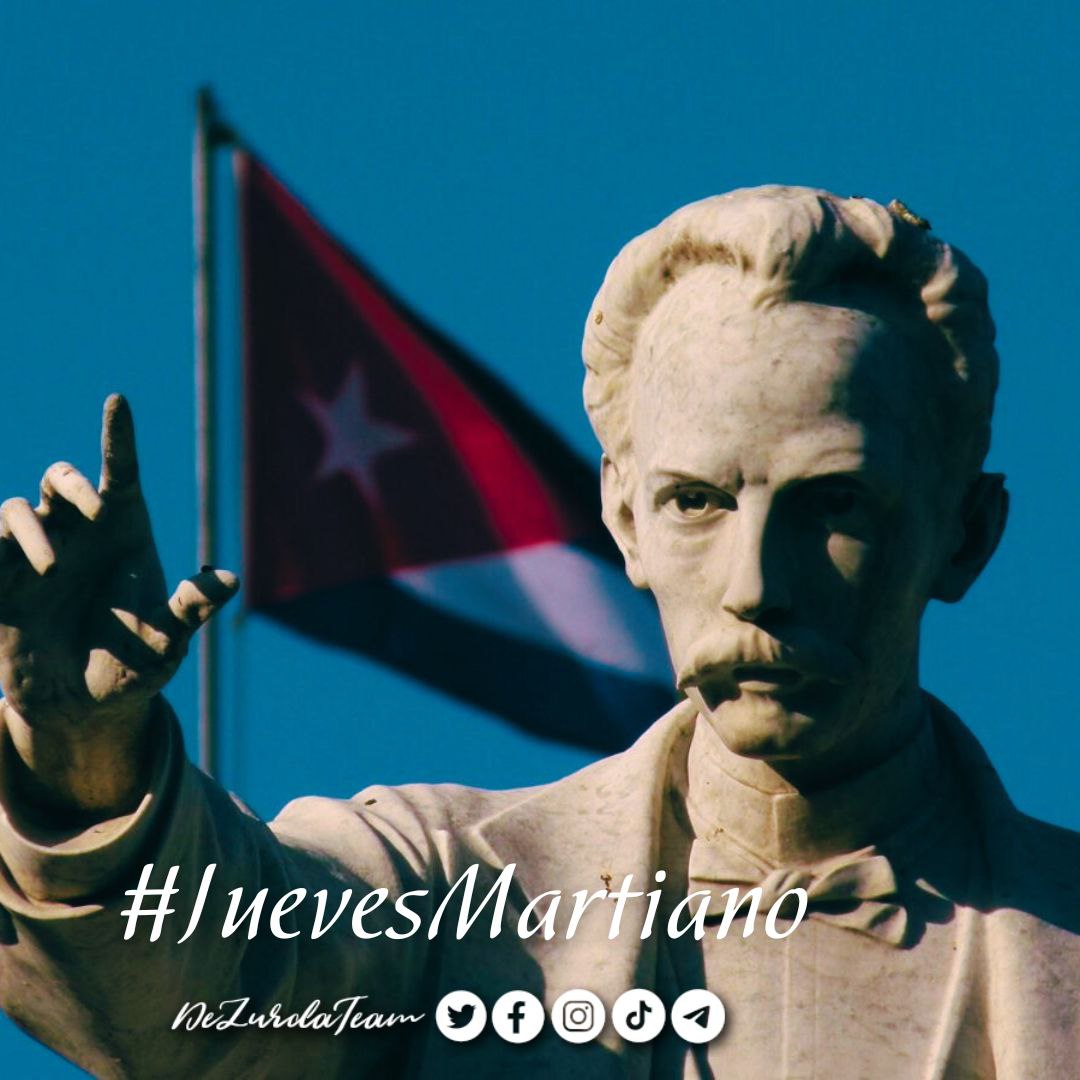 #JuevesMartiano “La ignorancia mata a los pueblos, y es preciso matar a la ignorancia“. José Martí Escarbar buscando al real responsable de la pobreza de los pueblos; en #Cuba el oprobioso Bloqueo imperial!!! Abajo!!! #DeZurdaTeam
