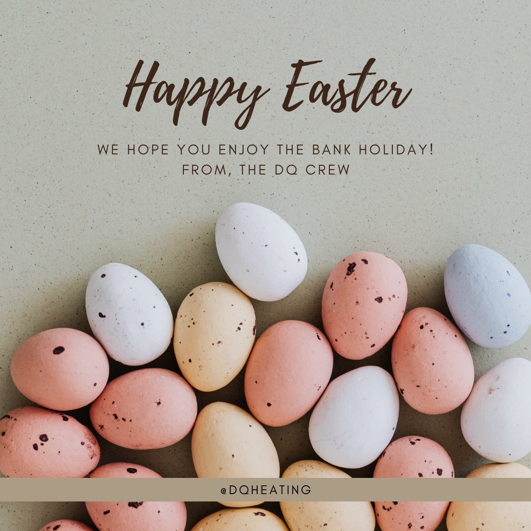 We hope you enjoy your Easter break with your friends and family – We’ll be using the long weekend to recharge our batteries.

In the meantime, you can still find out where to buy your next radiator/towel rail over on the website and check stock! 

dqheating.com/out-of-stock/
