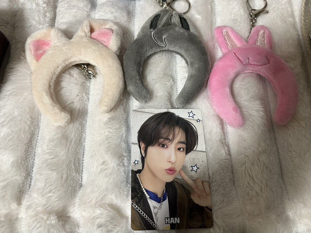 【交換】
StrayKidsスキズ ペンミ 
SKZ TOY WORLD 
ランダムミニカチューシャ
トレカ

譲→バンチャン アイエン チャンビン ハン

求→リノ リービット

27日ベルーナドームでの手渡しもしくは郵送可能です。
検索からでもお気軽にお声掛けください。