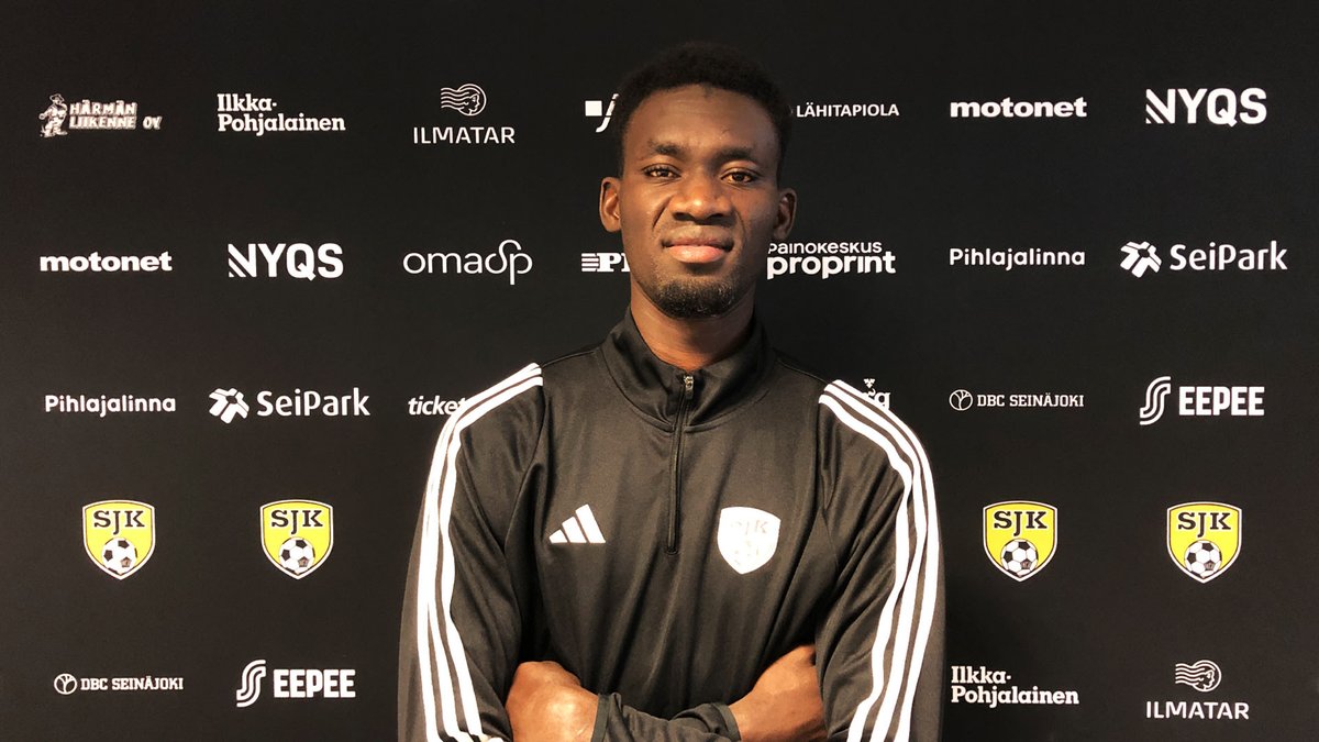 SJK:n uusin vahvistus on senegalilainen 22-vuotias toppari Fallou Ndiaye! Tervetuloa kerhoon, Fallou! sjk.fi/uutiset/keskus… #Veikkausliiga #sjkfi #meidänkerho #seinäjoki