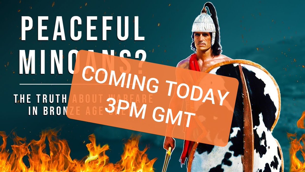 ALERT: New video coming today!

This is an oft requested topic.

Huge thanks to <a href="/AncientEuropea1/">𝐀𝐧𝐜𝐢𝐞𝐧𝐭 𝐄𝐮𝐫𝐨𝐩𝐞𝐚𝐧𝐬</a> for the awesome Minoan warrior reconstruction.
