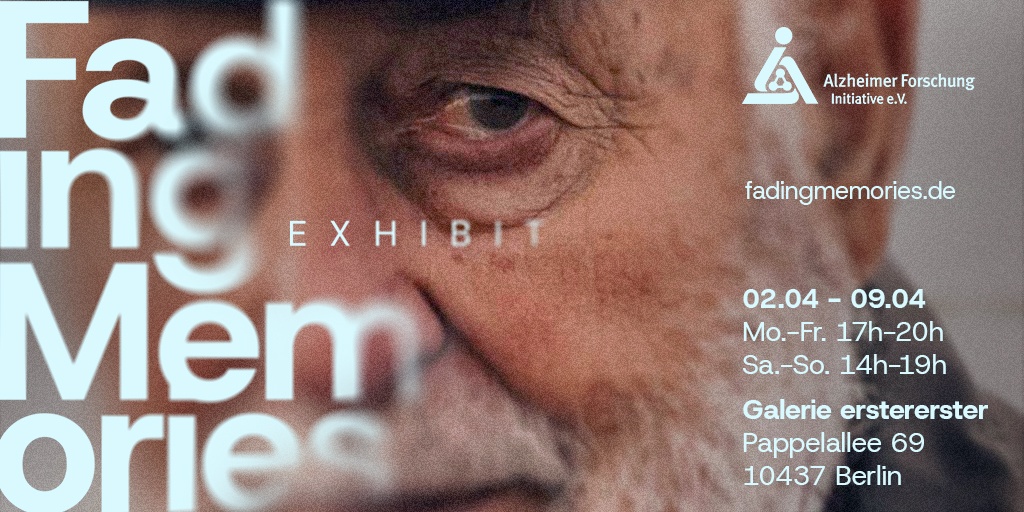 Künstler*innen zeigen in der #Ausstellung „The Fading Memories Exhibit“ Werke, die von ihren an #Alzheimer erkrankten Angehörigen inspiriert sind. Kostenlose Tickets für die Ausstellung in #Berlin unter👉️ fadingmemories.de. #AFIFadingExhibit #AFI #alzstoppen @vml_global