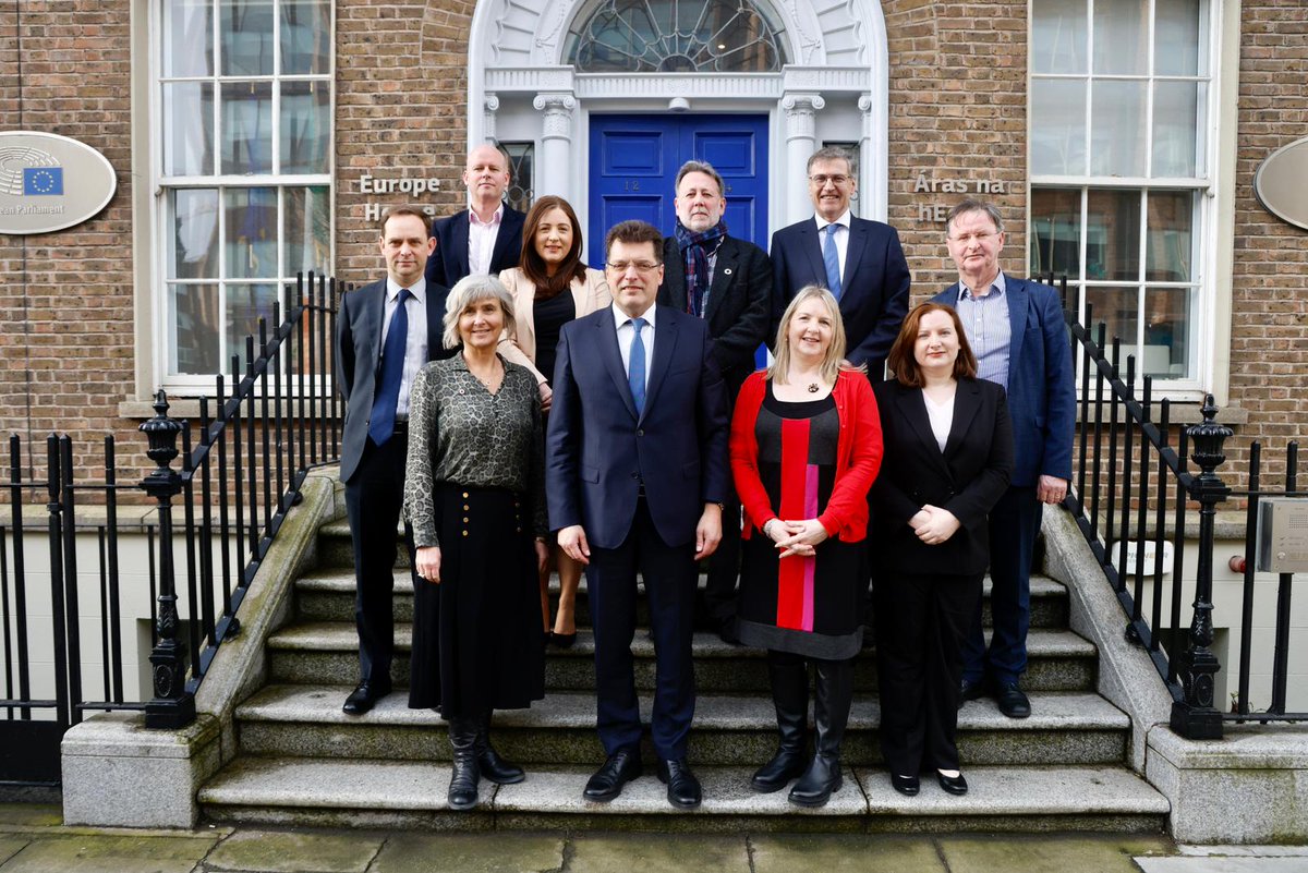I have started my visit to Dublin today with an indepth exchange with the 🇮🇪 humanitarian aid stakeholders on: 🔺️the need to invest in human development, 🔺️the increasingly complex conditions for relief work, from the erosion of #IHL to the growing funding gap. #EUsolidarity