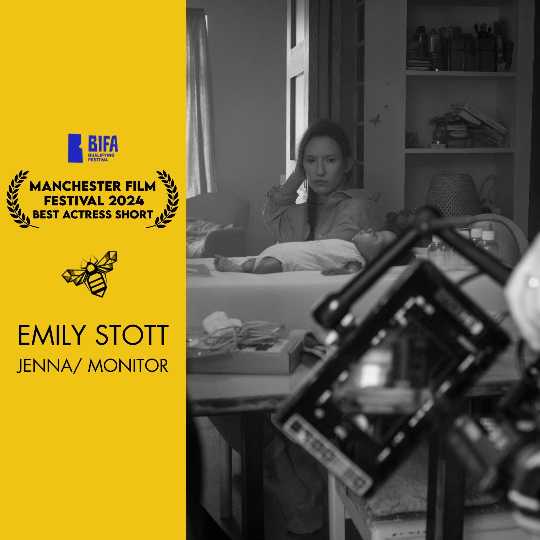 Congratulations to @emstott1 on winning Best Actress at Manchester Film Festival!! 🔥🔥🔥🔥🔥@bfinetwork @bfinetworkse @izzyderosario @BenNorris7 @BBCFilm #manchesterfilmfestival #shortfilm #Awards #LGBTQIA