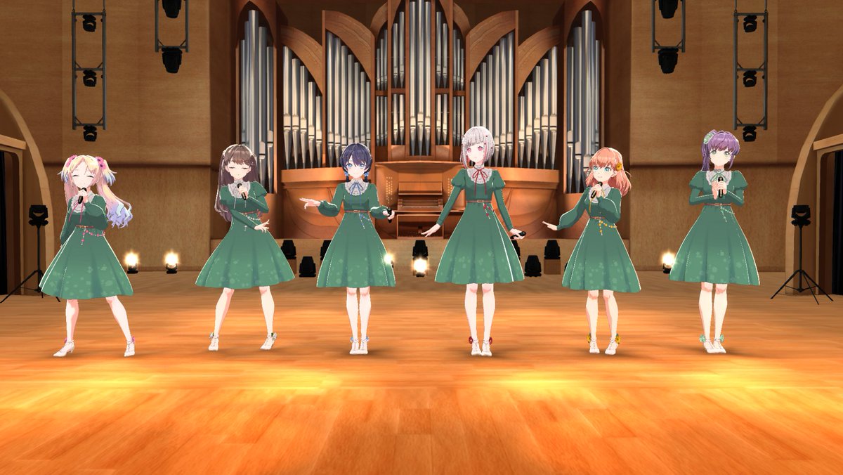 💐103期3月度Fes×LIVE -蓮華祭-💐 ✨ただいまライブ開催中✨ 6人全員で
