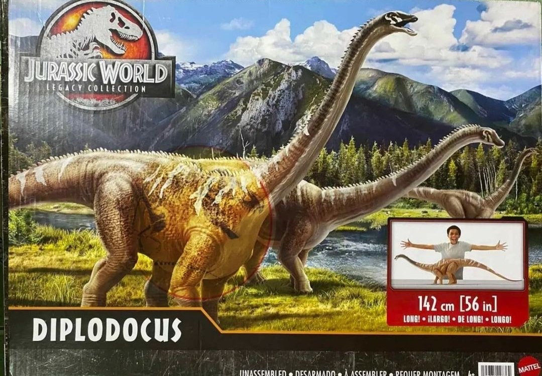 新品未使用】マテル ジュラシックワールド ディプロドクス 【公式通販】