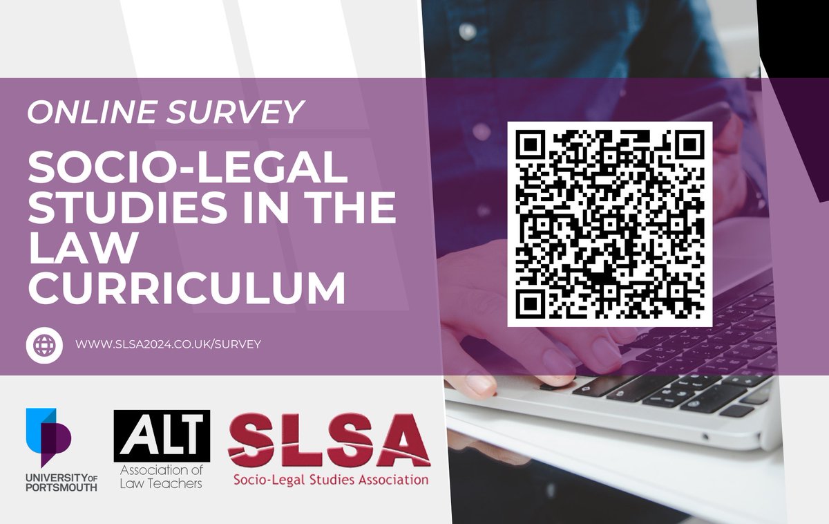 Calling all law teachers. Please complete our survey in association with @SLSA_UK and @alt_law.