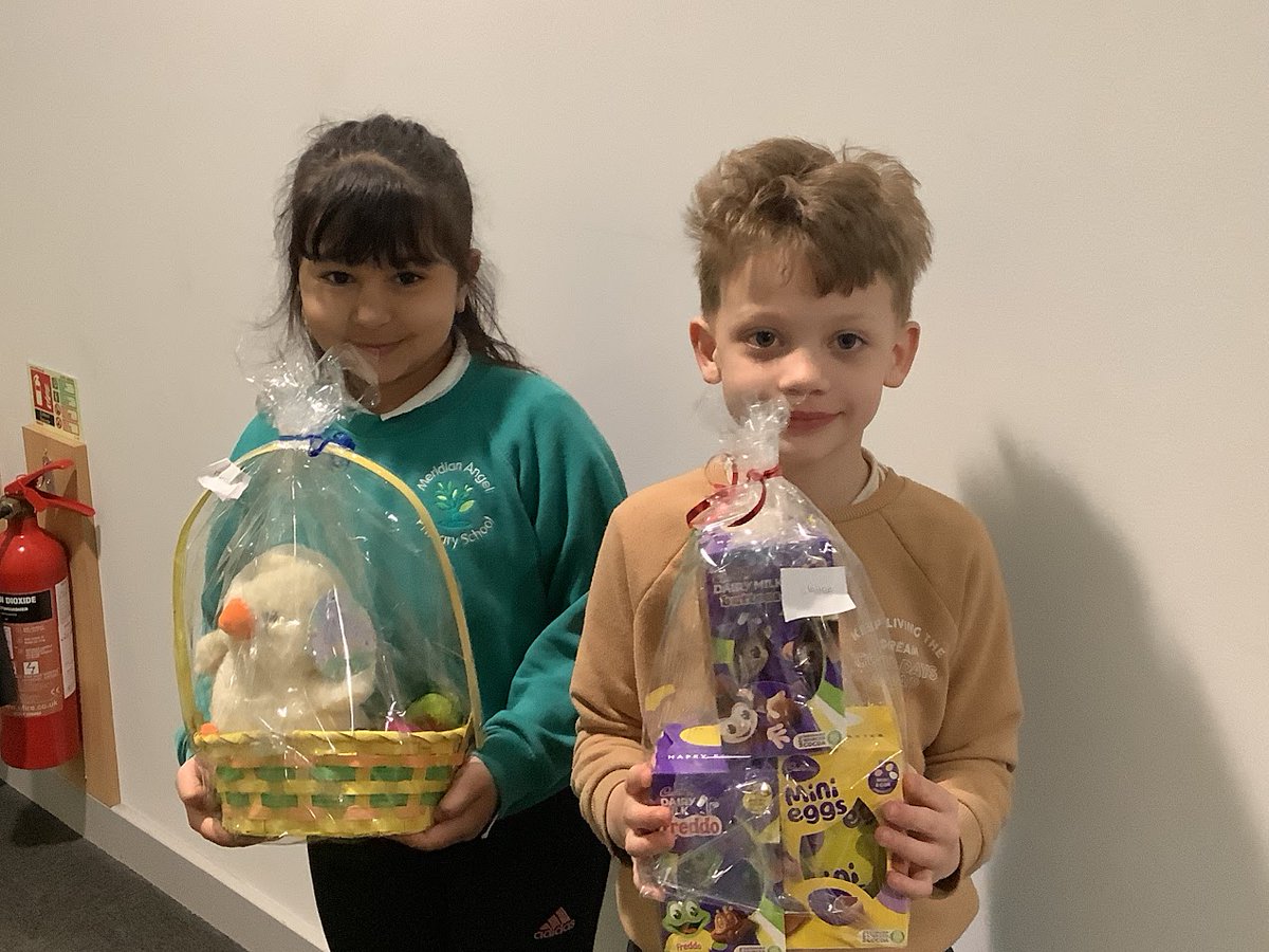 MeridianAngelPS's tweet image. Our Easter Raffle has been drawn-here are some photos of some of our winners!