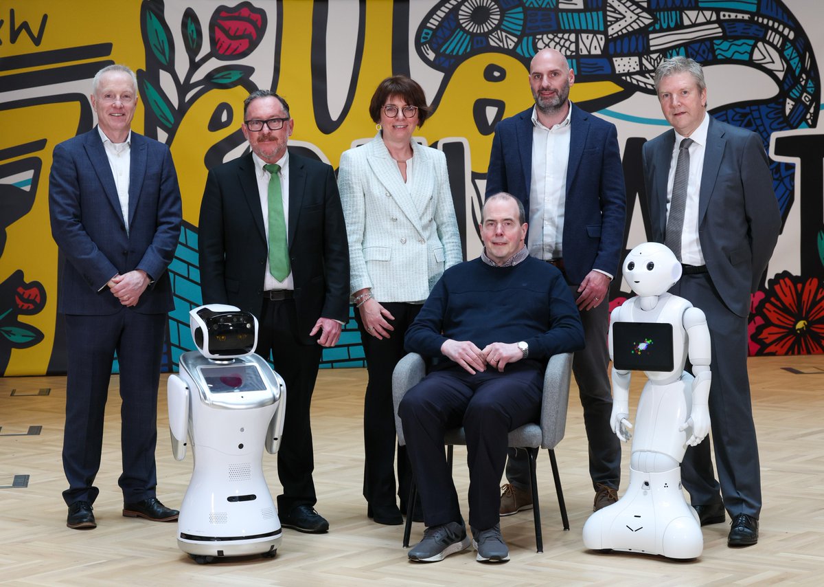🗞️ NEWS | Today we launched AICC, a new state of the art Artificial Intelligence Collaboration Centre at @UlsterUni in partnership with @Economy_NI and @QUBelfast. 🖥️ The £16.3 million Centre will focus on increasing business adoption of AI to boost competitiveness and…