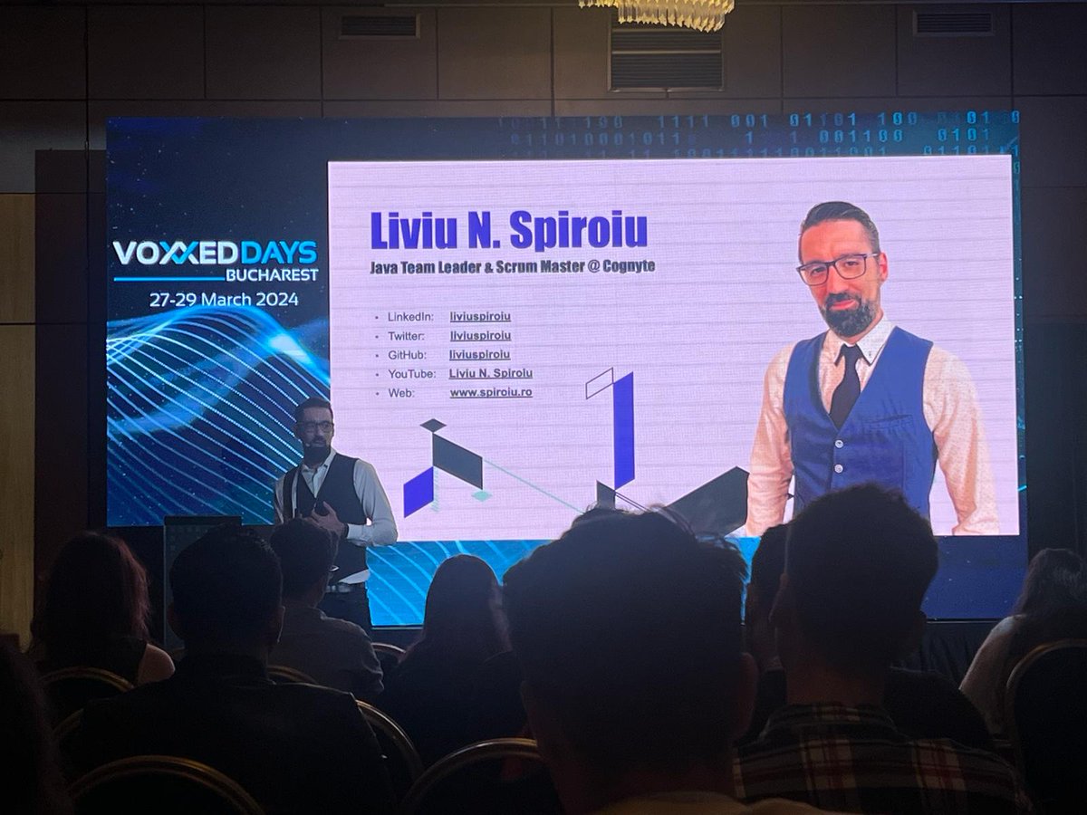 VoxxedBucharest's tweet image. Excited to welcome @liviuspiroiu to @VoxxedBucharest 2024! Join his talk on navigating the uncertain future of AI replacing developers.

#itisfun #vdbuh24 #conference