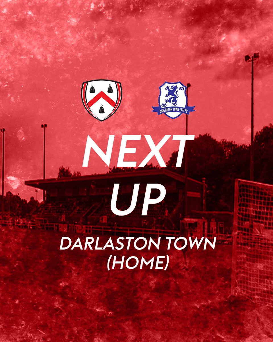 🔴⚫️ | Next Up 

Back to back Home games for the Wulfs with first up this Saturday current league leaders <a href="/lichfieldcityfc/">Lichfield City FC</a> head to Castlecroft before we entertain <a href="/DarloTown1874FC/">Darlaston Town</a> on bank holiday Monday. After the 3 week break we can’t wait for 2 thrilling fixtures.

#UTW
