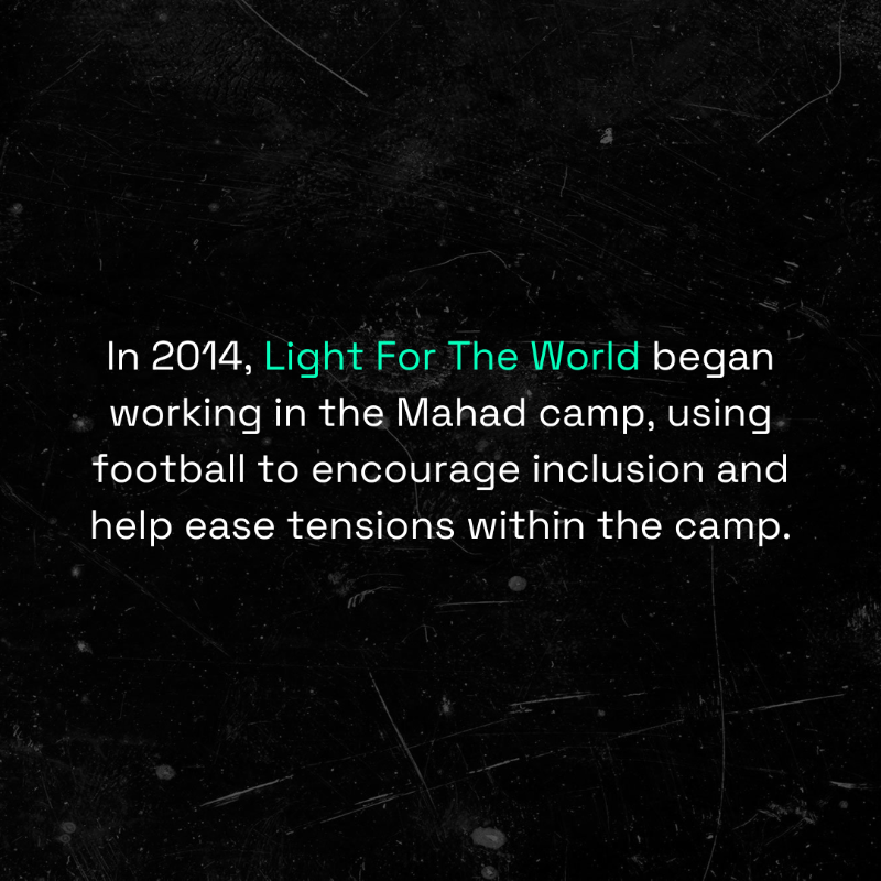 Goal_Click's tweet photo. 🇸🇸 "Football was more than just a sport for us. It was the source of happiness and joy."

Simon Madol Akol lives in the Mahad camp for Internally Displaced People (IDPs) in South Sudan. Learn about his story &amp; work with the South Sudan Blind Football League &amp; @lftwworldwide. ⬇️