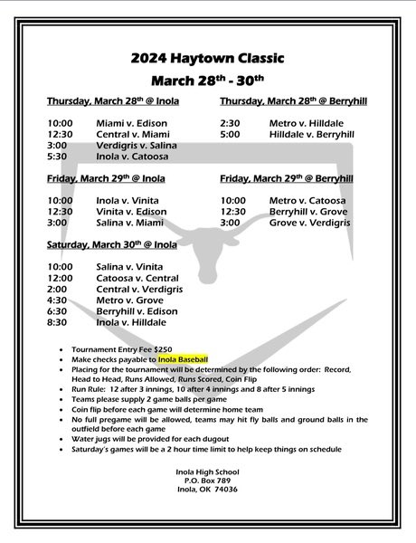 Catoosa Baseball (@k2cbaseball) on Twitter photo 