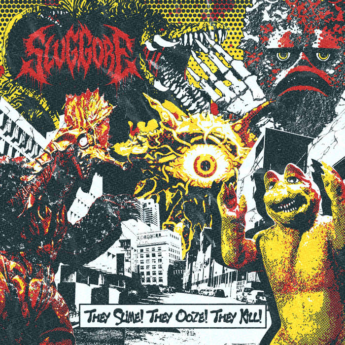 FULL FORCE FRIDAY:🆕April 19th Release 🔟🎧 SLUG GORE - They Slime! They Ooze! They Kill! 🇮🇹 💢 Debut album from Ravenna, Italian Death Metal/Grindcore outfit 💢 BC➡️sluggore.bandcamp.com/album/they-sli… 💢 #SlugGore #TheySlimeTheyOozeThey @timetokillrec #FFFApr19 #KMäN