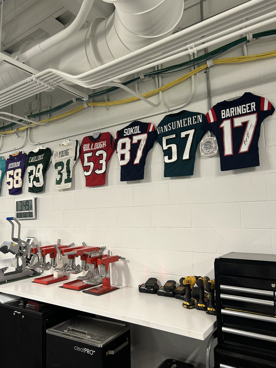 SpartanFB_eq's tweet image. Thanks Matt Sokol for the most recent addition to our Equipment Room!