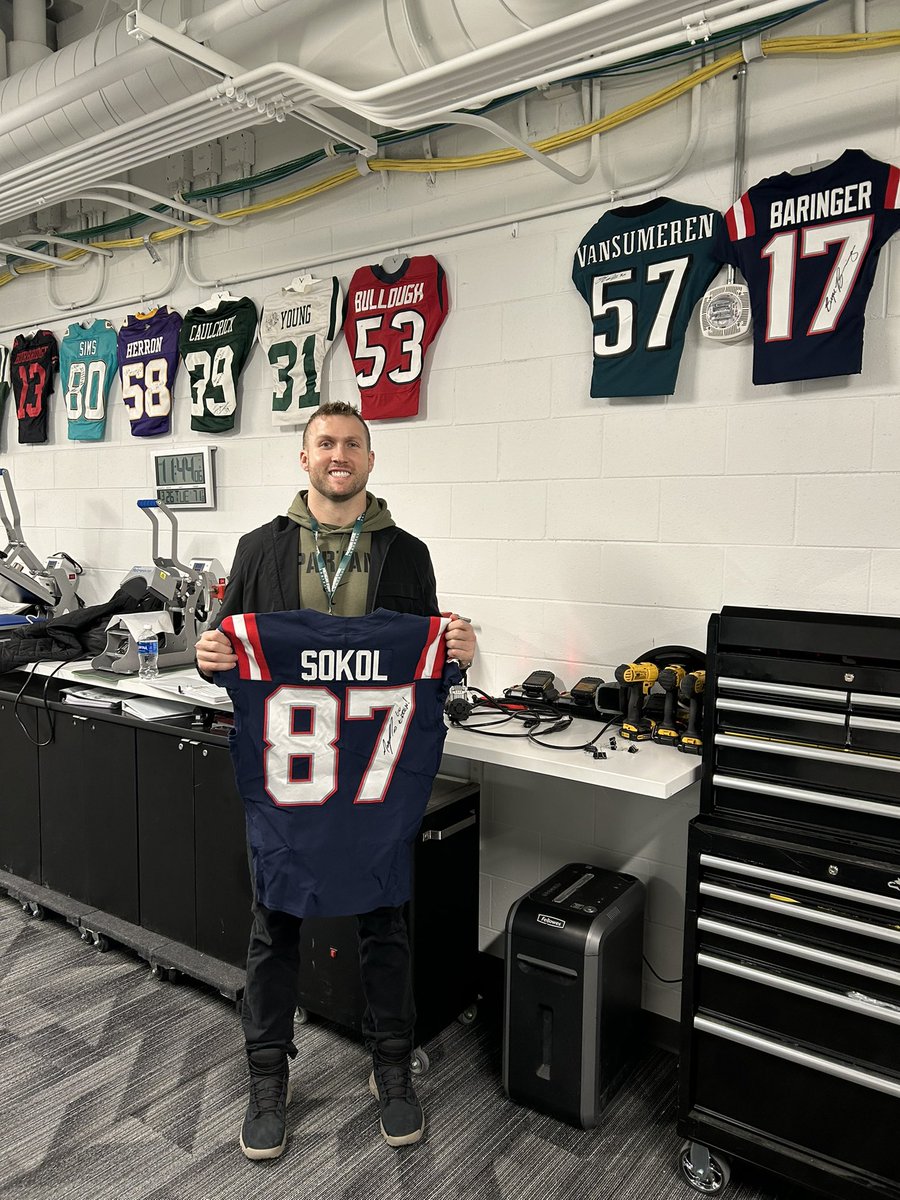 SpartanFB_eq's tweet image. Thanks Matt Sokol for the most recent addition to our Equipment Room!