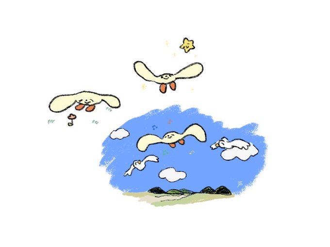 「飛行 ポケモン×ポケモン」のTwitter画像/イラスト(新着)｜2ページ目