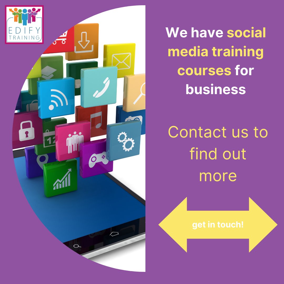 Did you know that we have social media training courses for business? 

We have Social Media for Business Training which offers an overview of all of the platforms. Follow up with specific training for Facebook, LinkedIn &amp; X.

Do get in touch to discuss on 01622 766078.