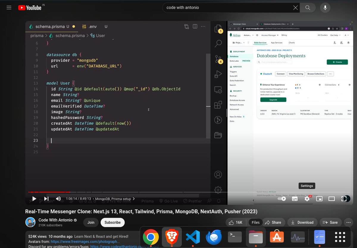 iSahilAnsari's tweet image. I recently discovered a really good content creator on YouTube ( code with Antonio). he have  a lot of project related to Web Development on his channel. #developers  who are interested to build real world projects by taking some inspiration can visit his channel.@YTCodeAntonio