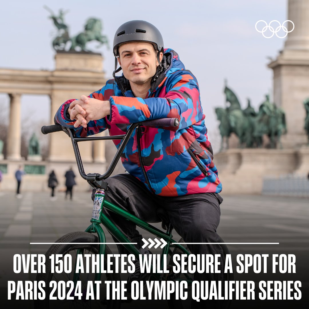 🎬 Qualifier Series ACTION INCOMING! 🎯

Over 150 athletes will secure spots for #Paris2024 across four incredible urban sports in Shanghai and Budapest this spring!

#RoadToParis2024 #OlympicQualifierSeries
#Breaking #SportClimbing #Skateboarding #BMX

🧵 A thread ⤵️ (1/9):