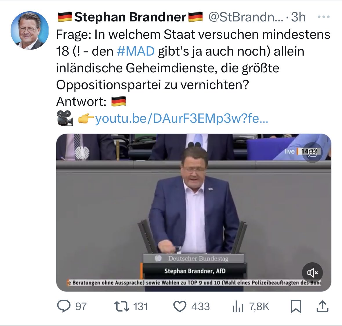 18 Inlandsgeheimdienste versuchen, die CDU zu „vernichten“? Ist ja ungeheuerlich!!