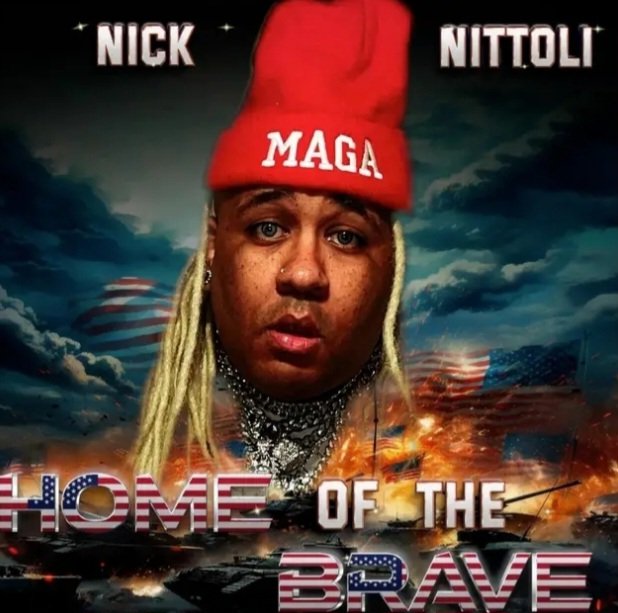 'Nick Nittoli - Home Of The Brave' added to Spotify playlist 'TRUMP 2024: ULTRA MAGA EDITION'

🇺🇲🎶🇺🇲🎵🇺🇸🎶🇺🇸

#Trump2024
#Trump2024ToSaveAmerica 
#Trump2024NowMorethanEver 
#Trump2024TheOnlyChoice
#MAGAMusic
#IFBAP