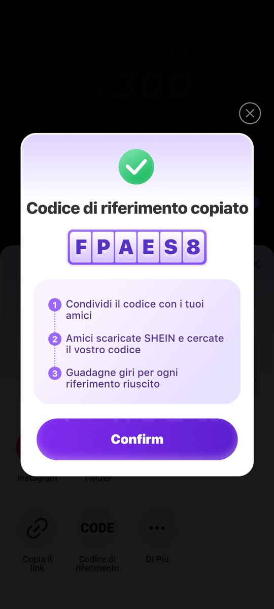 hipnoisy's tweet photo. RICAMBIO TUTTI APPENA ARRIVA LA NOTIFICA.
🎀
#SHEIN #sheingame #sheincode https://t.co/YJw2tX1SXV