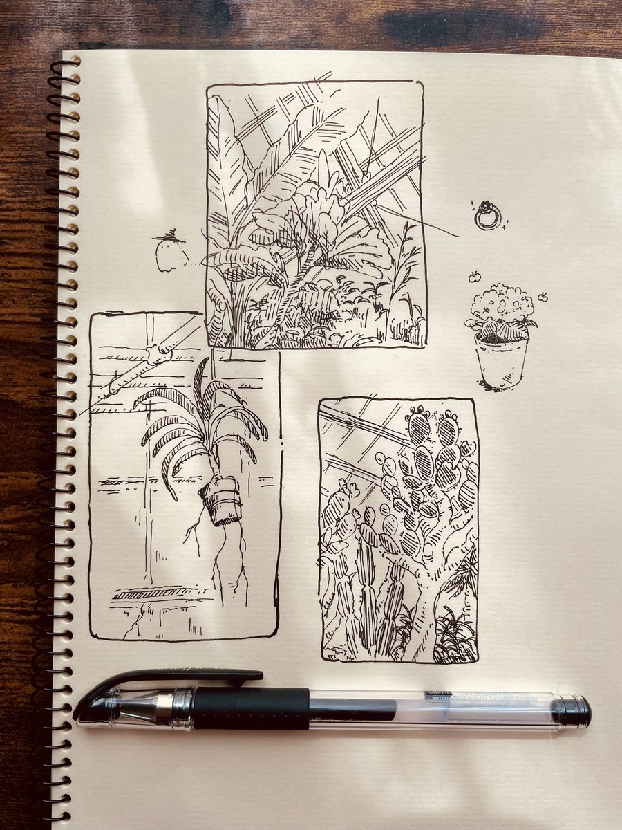 描いてく 