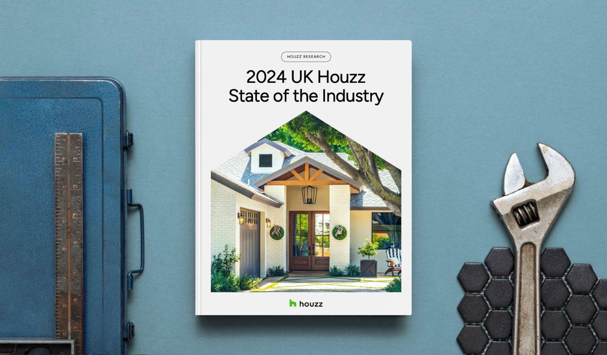 Houzz UK's State of the Industry report reveals that home professionals anticipate revenue increases in 2024 following the 2023 Dip. bit.ly/49c032h #trends2024 #kbb