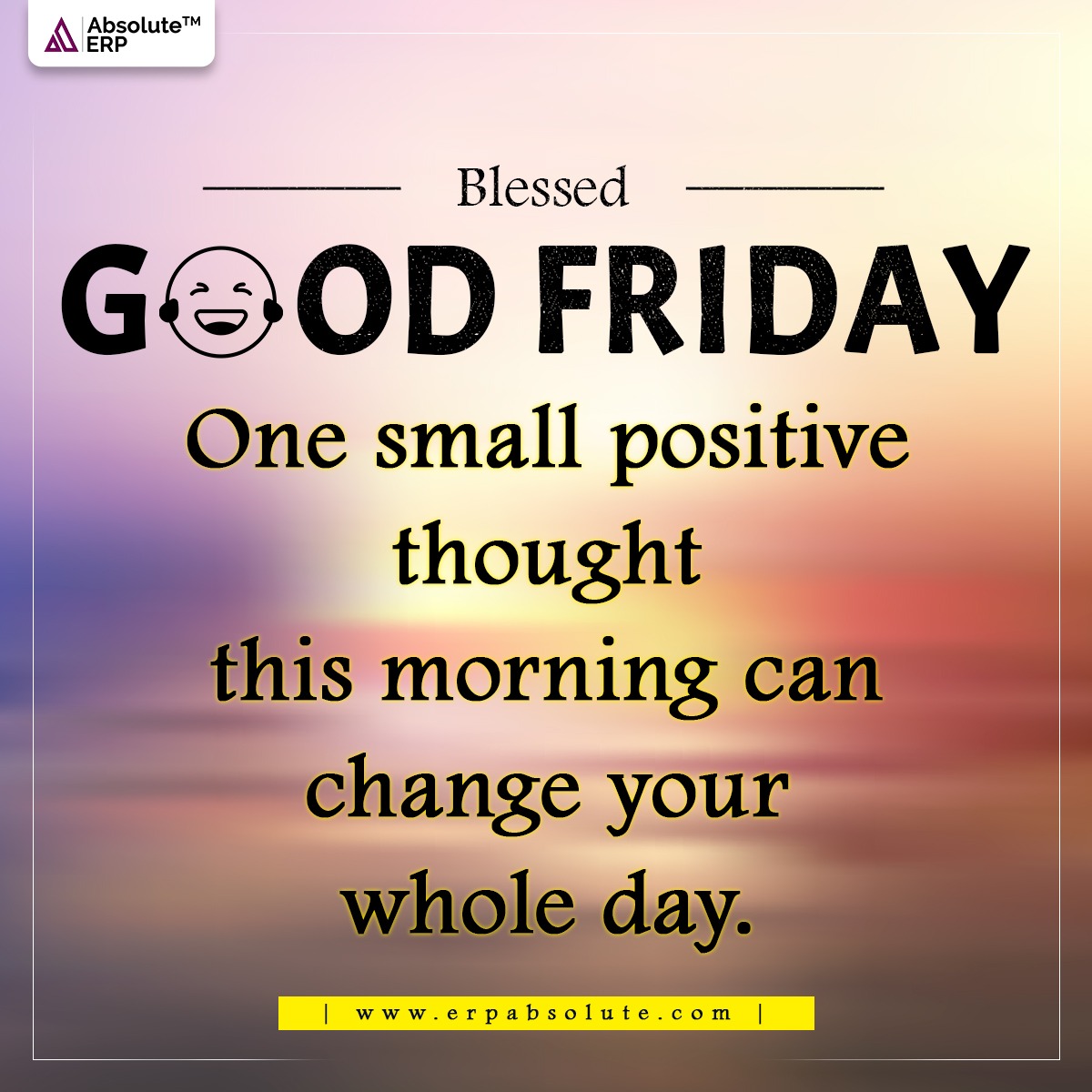 Make your Friday special with Absolute ERP and transform your business.

#absoluteerp #goodfriday #FridayInspiration #Friday #fridayvibe #erp #happyfriday #FridayFunday #erpsoftware #Fridaythoughts #fridayspecial #FridayGoals #manufacturingerp #fridaymotivation #goodvibes