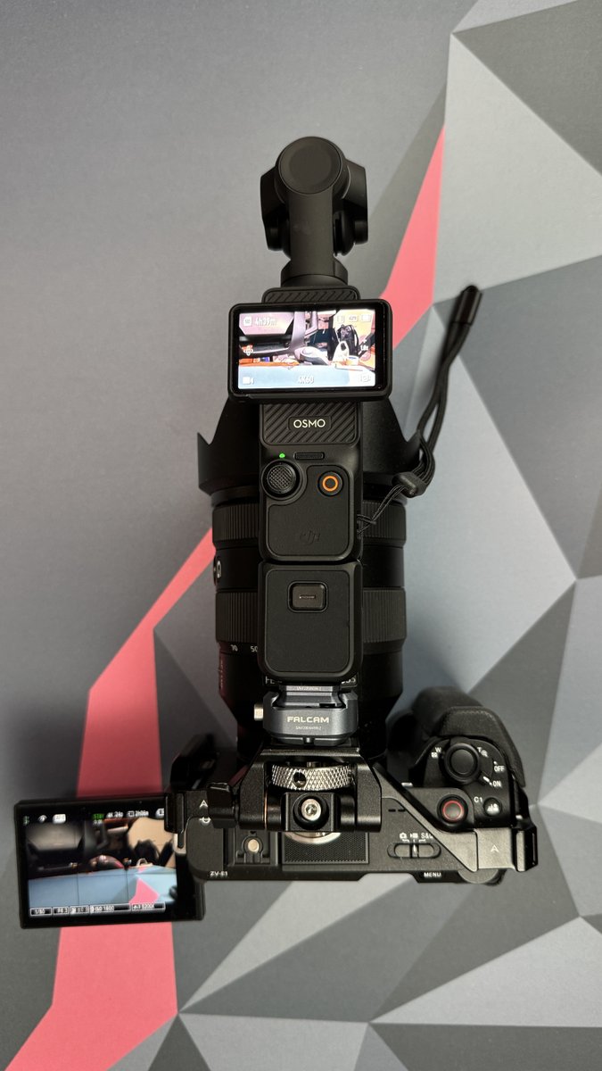 やったーー！！！ ZV-E1 × Osmo Pocket 3 で動画＆写真を同じ画角で