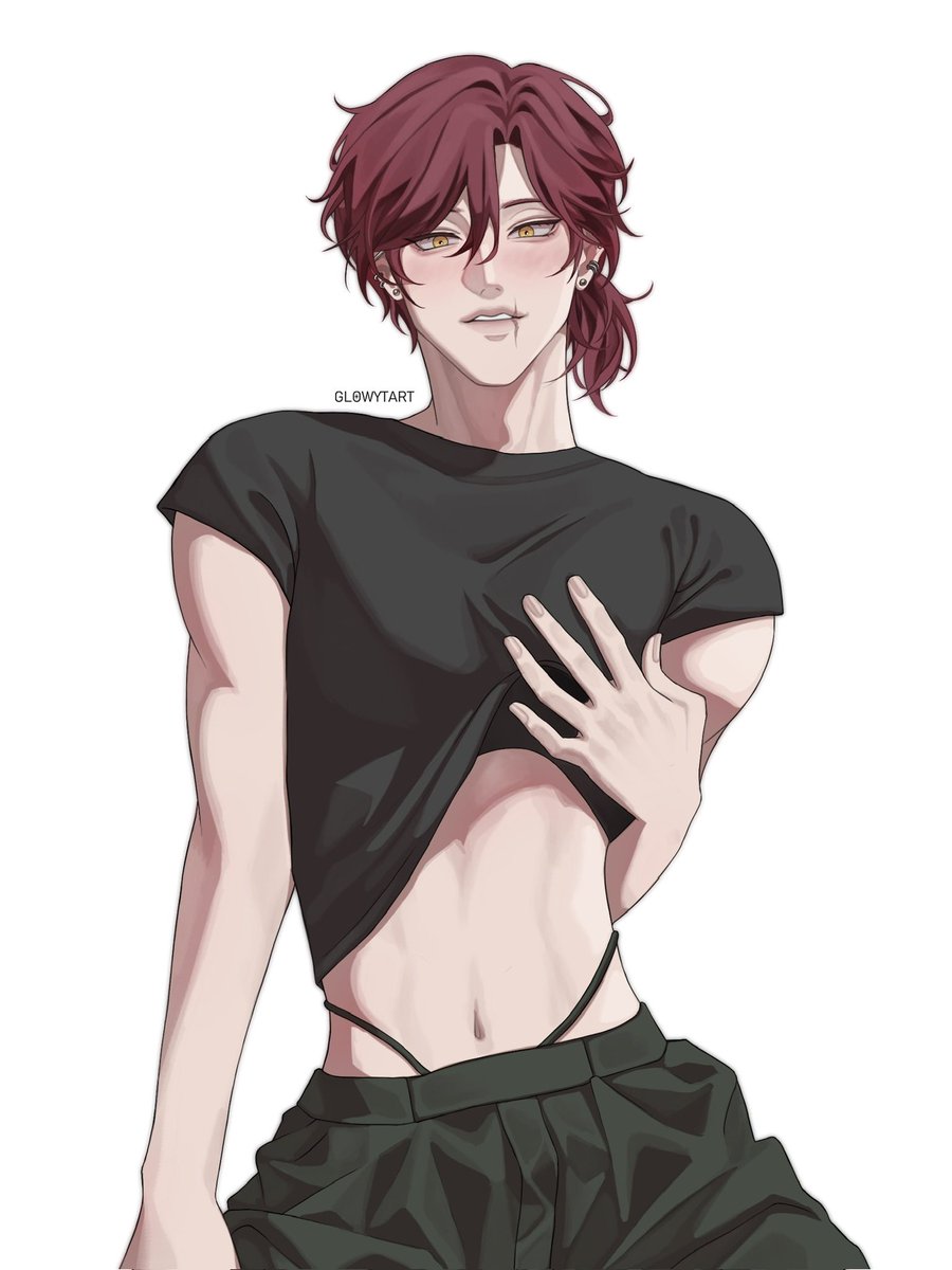 Comm <a href="/glowytart/">GLOW workin on c0mms</a> 

I would like to introduce to you my latest baby, Ambrose Hendrik, my first redhead.
He is a manwh0re, a s!ut. He will be my outlet for thirst.
