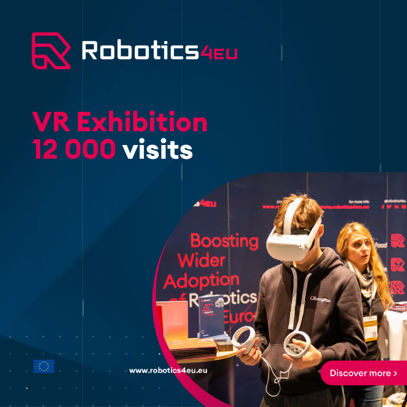 Robotics4EU's tweet photo. In the blink of an eye, 3 extraordinary years have passed.💭

Together, we've seen #RoboCompass thrive, celebrated the success of the #VRExhibition, hosted memorable #events, gathered your crucial #input on 11 robotics business ideas and so much more!🤖

We truly thank you all.💖