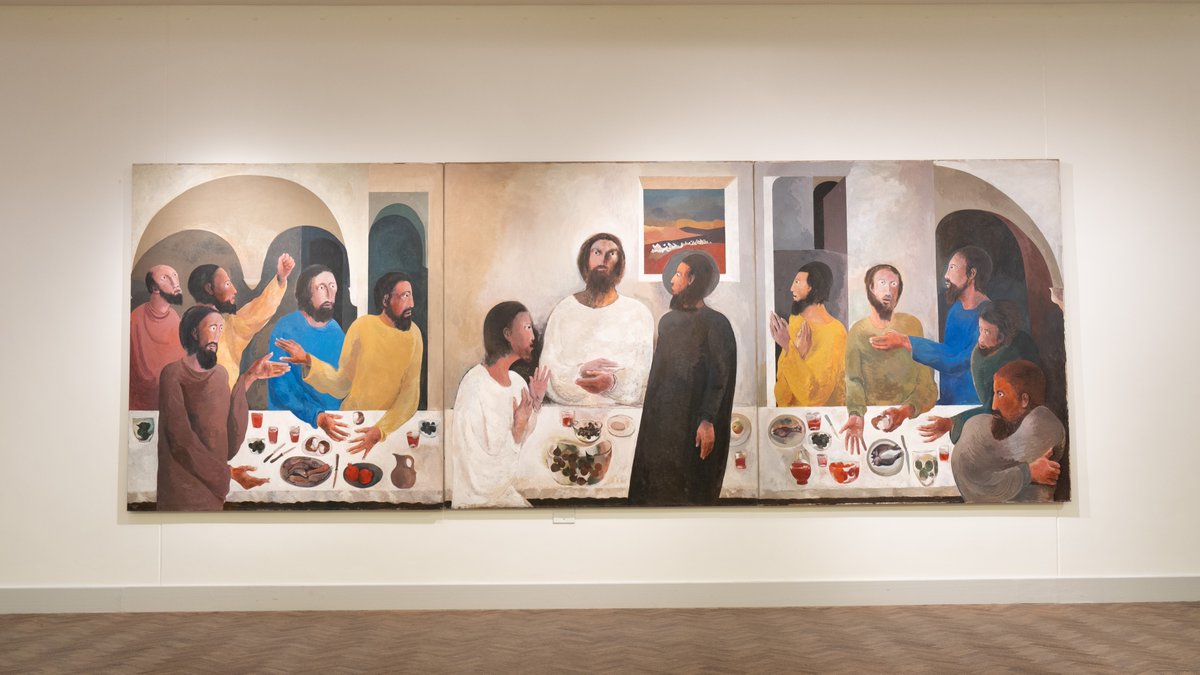 Wishing you and your families a happy Easter Weekend from all of us at @JavettUP. May your weekend be filled with joy, love, and creativity. Our doors remain open on Friday and Saturday 10:00-16:00, but closed on Sunday and Monday. Artwork: Last Supper by Cecil Skotnes.