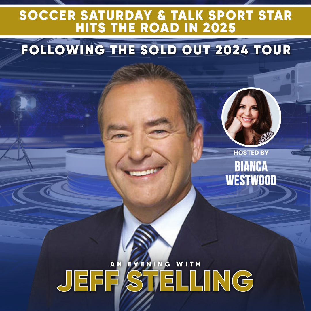 🚨🚨NEW ON SALE🚨🚨 An Evening with Jeff Stelling Hosted by Bianca Westwood Thursday 9 January 2025 Book now! exetercornexchange.co.uk/whats-on/an-ev… @JeffStelling @beewestwood