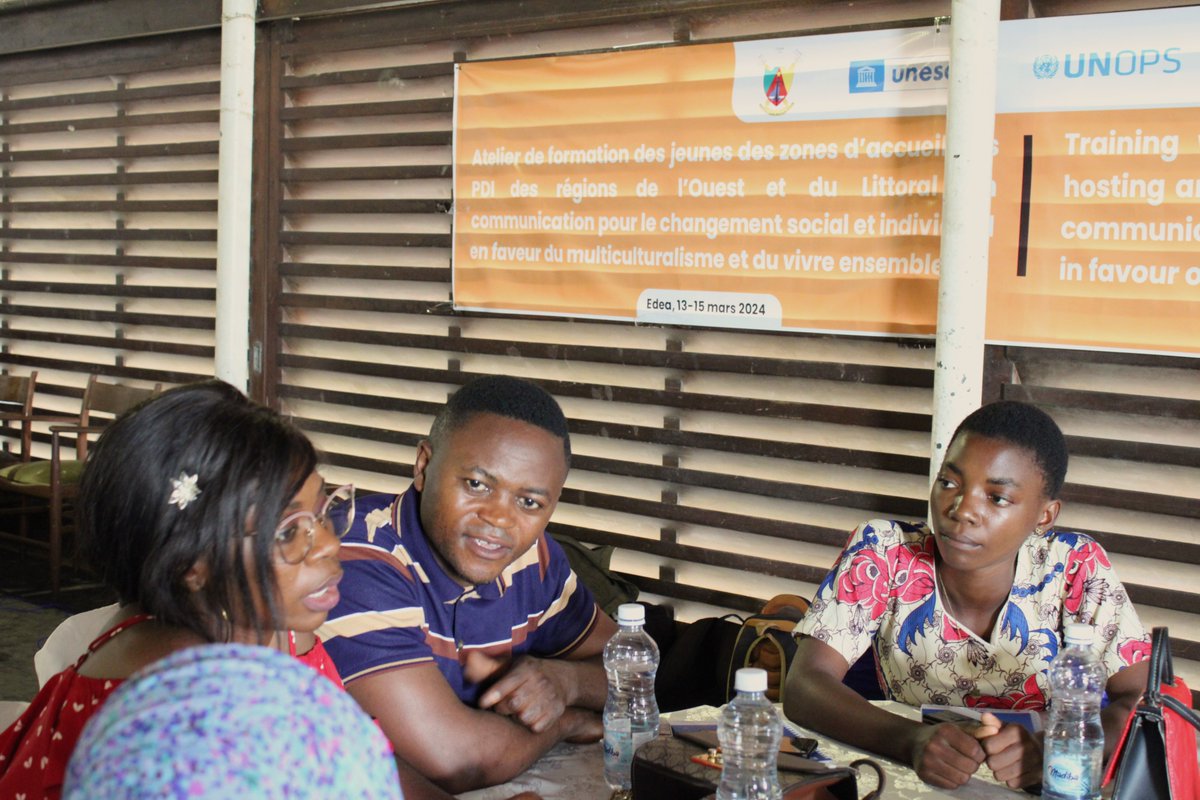 UnescoYaounde's tweet image. #Multiculturalisme et vivre-ensemble: Autour de 03 jours de réflexion sur les vertus de ces deux concepts dans le cadre du project #PBF-MULTICULTURALISME, UNESCO a organisé une formation pour 60 jeunes des regions de l’Ouest et du Littoral.
1/2