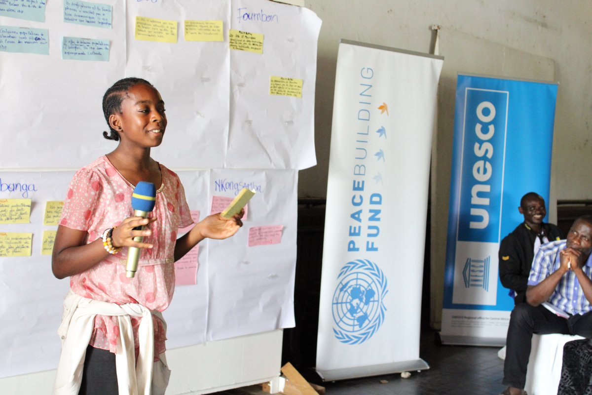 UnescoYaounde's tweet image. #Multiculturalisme et vivre-ensemble: Autour de 03 jours de réflexion sur les vertus de ces deux concepts dans le cadre du project #PBF-MULTICULTURALISME, UNESCO a organisé une formation pour 60 jeunes des regions de l’Ouest et du Littoral.
1/2