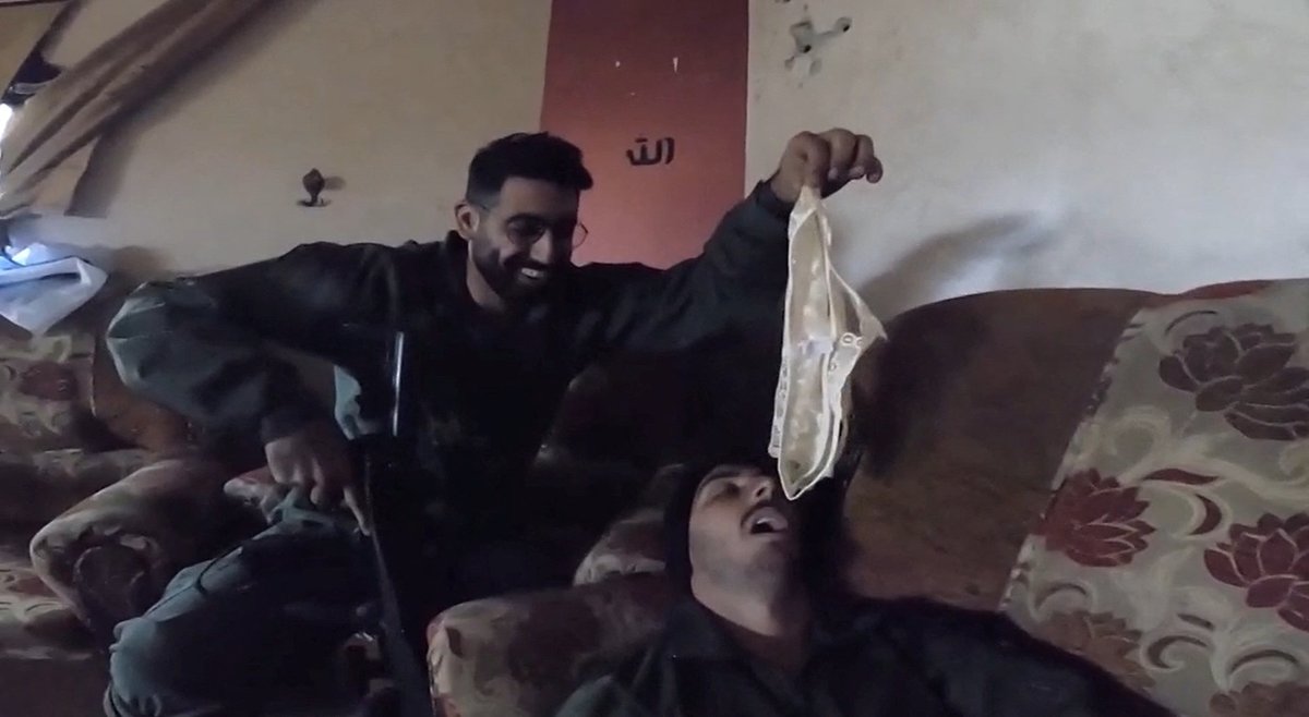 🔊 Israeli soldiers have been posting photos and videos of themselves toying with lingerie found in Palestinian homes, creating a dissonant visual record of the war in Gaza. Find out more on the Reuters World News podcast reut.rs/4czqSAo