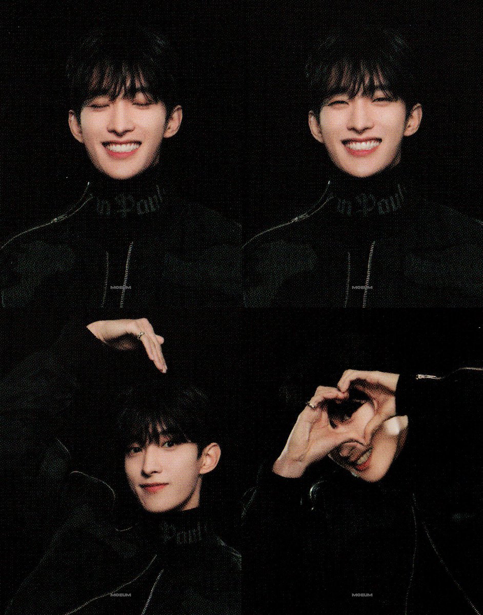 dk's 4-cut photoset from the follow again merchandise 🤍 #도겸
