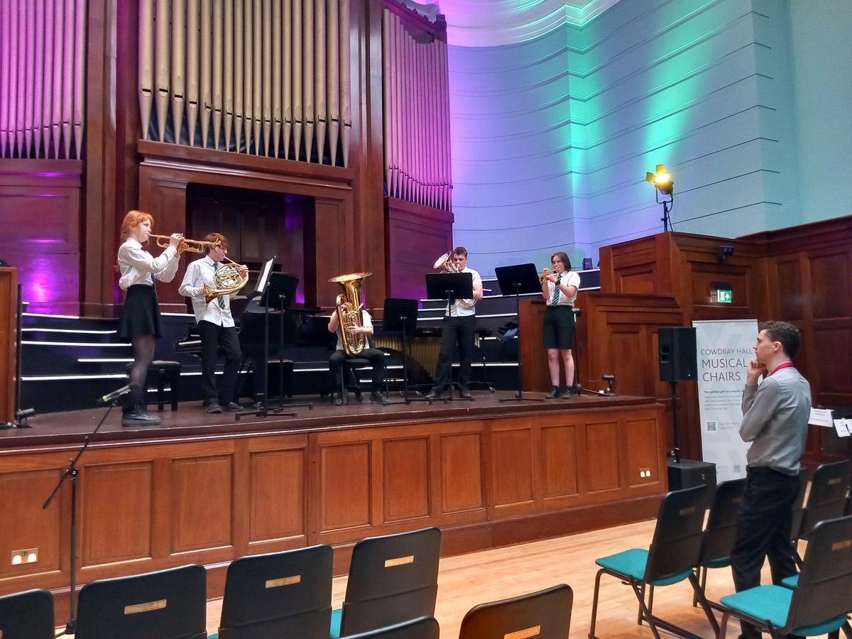 Rehearsals sounding brilliant for our Lunchbreak Concert at the Art Gallery today! #aberdeenlearns