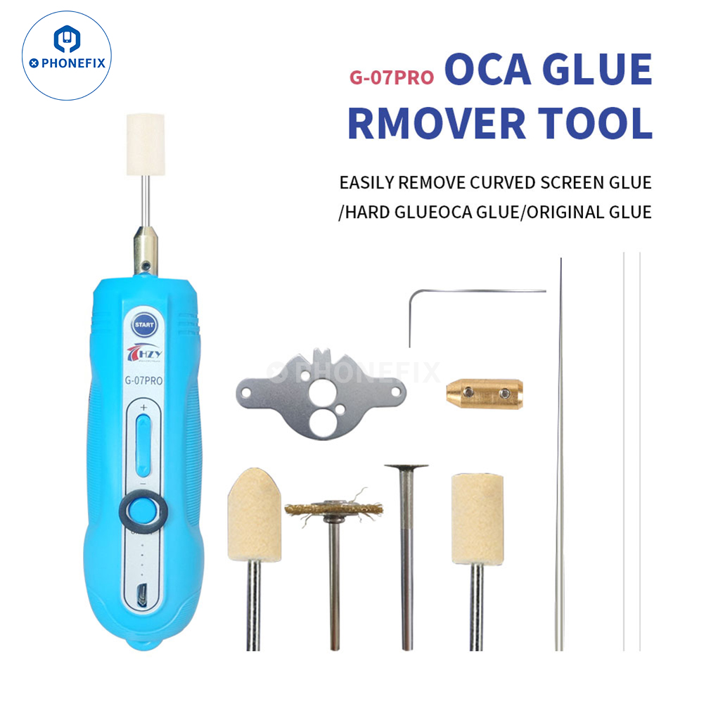 📱 Say hello to hassle-free glue removal with the G-07PRO LCD Screen OCA Glue Remover!

 Bid farewell to manual scrubbing with the solvent-free design made for efficient glue removal. 
#LCDrepair #GlueRemover #PhoneFixTool #InnovativeDesign #TechEssentials #EfficientRepair