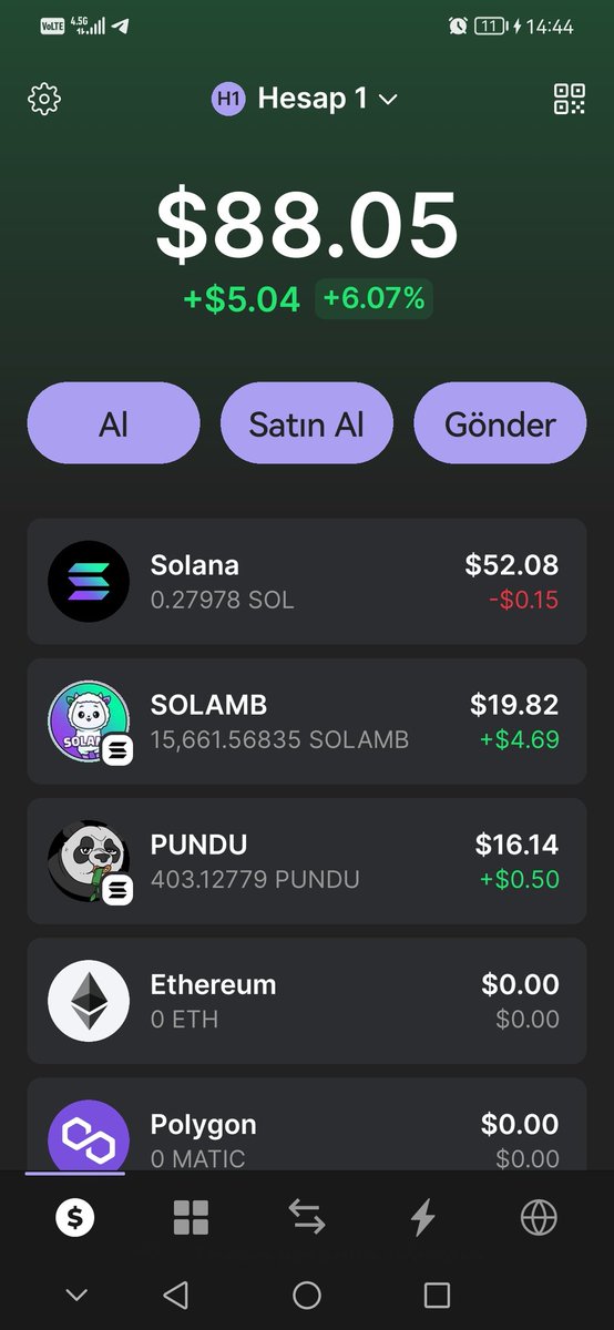 #Solana #cüzdan ne zaman 30 bin dolar gorecegim bilmiyorum