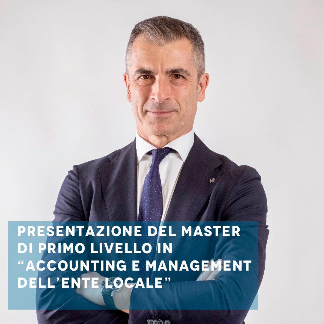 Presentazione del Master di primo livello in “Accounting e Management dell’Ente locale” 2 aprile 2024 - ore 9:00, Campus di Pescara, Aula 3 unich.it/news/presentaz…