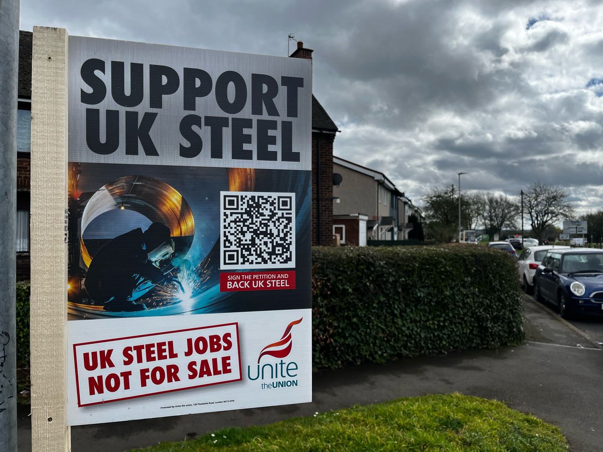 More and more people in #Newport are joining the fight for the future of its steel industry. With the demand for green steel increasing, @TataSteelUK should be growing jobs, not cutting them. That’s why Unite is urging our members to vote yes to strike action. #SaveUKSteel